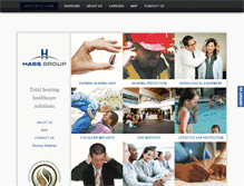 Tablet Screenshot of hass.co.za